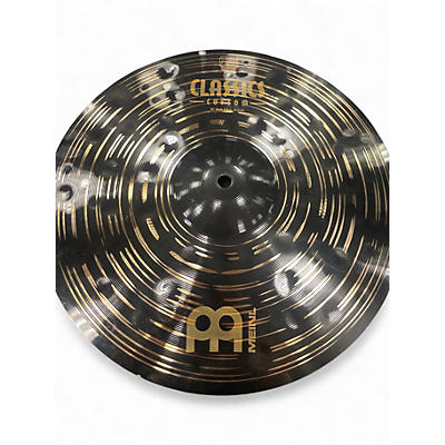 Used MEINL 14in Classic Custom Medium Hi Hat Pair Cymbal
