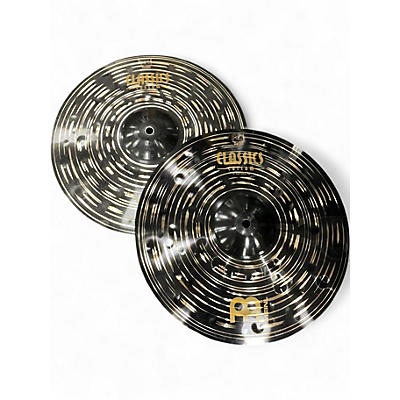 Used MEINL 14in Classics Custom Dark Hi Hat Pair Cymbal
