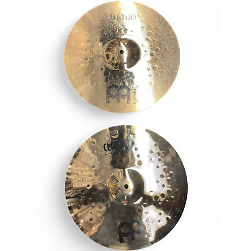Used MEINL 14in Classics Custom Medium Hihats Pair Cymbal 33
