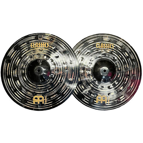 MEINL Used MEINL 14in Classics Custom Trash Hi Hats Cymbal 33