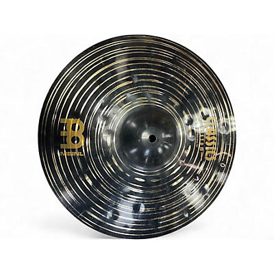 Used MEINL 14in DARK HI HAT PAIR Cymbal