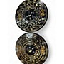 Used MEINL 14in DARK HI HAT PAIR Cymbal 33