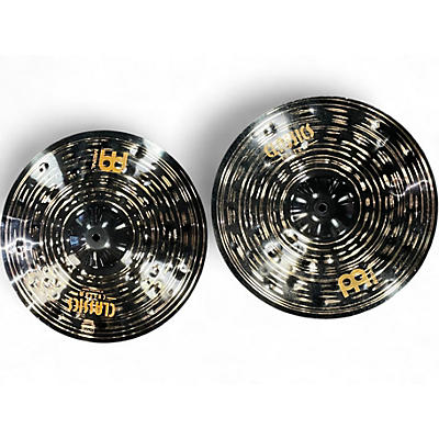 Used MEINL 14in Dark Hi Hat Pair Cymbal