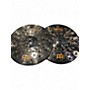 Used MEINL 14in Dark Hi Hat Pair Cymbal 33