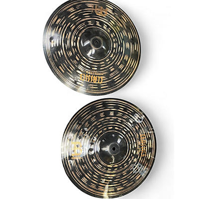 Used MEINL 14in Dark Hi Hat (pair) Cymbal