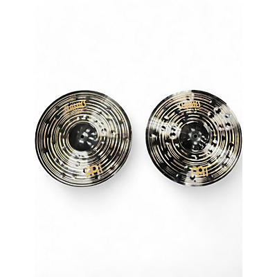 Used MEINL 14in Dark Hihat Pair Cymbal