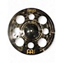 Used MEINL 14in Dark Trash Crash Cymbal 33