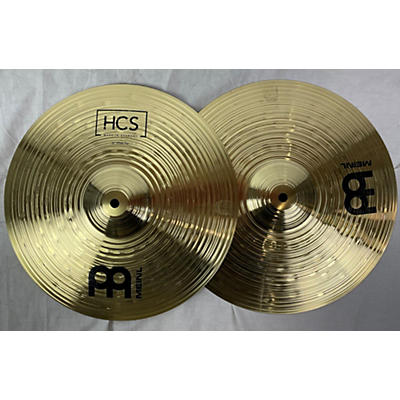 MEINL Used MEINL 14in HCS Hi Hat Pair Cymbal