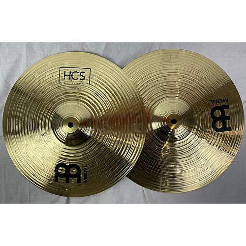 MEINL Used MEINL 14in HCS Hi Hat Pair Cymbal 33