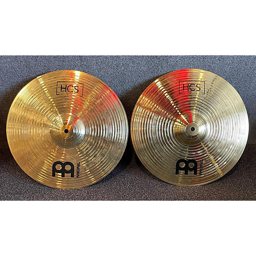 MEINL Used MEINL 14in HCS Hi Hat Pair Cymbal 33