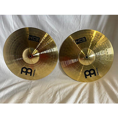 MEINL Used MEINL 14in HCS Hi Hat Pair Cymbal