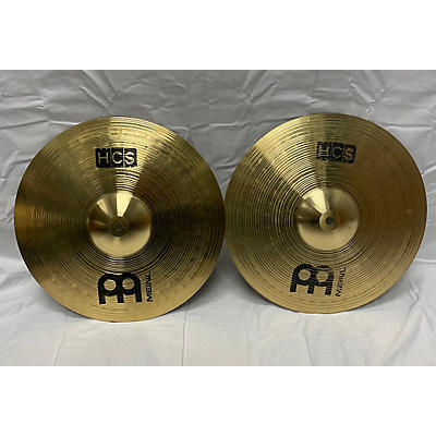 MEINL Used MEINL 14in HCS Hi Hat Pair Cymbal