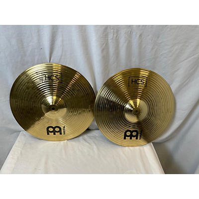 MEINL Used MEINL 14in HCS Hi Hat Pair Cymbal