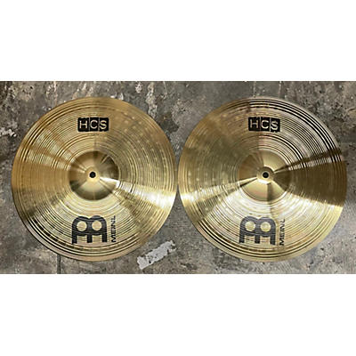 MEINL Used MEINL 14in HCS Hi Hat Pair Cymbal