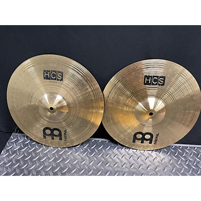 MEINL Used MEINL 14in HCS Hi Hat Pair Cymbal