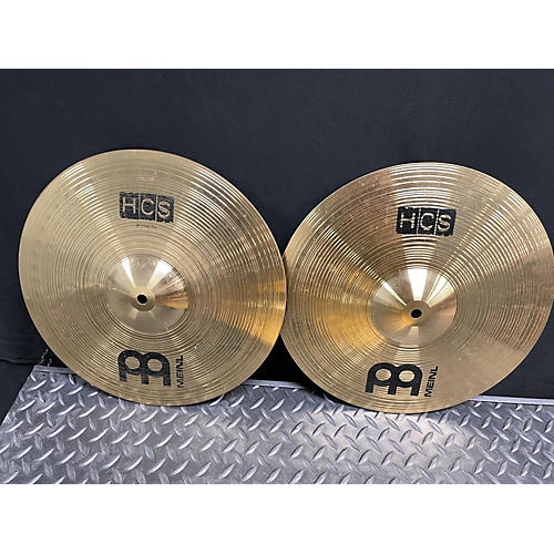 MEINL Used MEINL 14in HCS Hi Hat Pair Cymbal 33