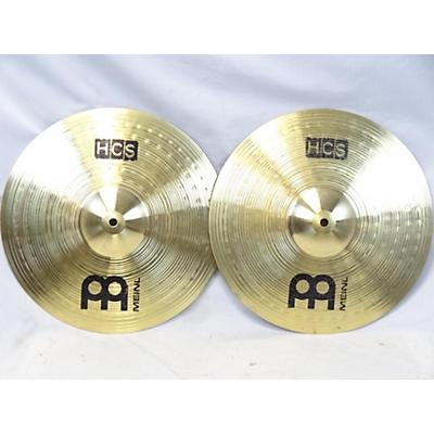 MEINL Used MEINL 14in HCS Hi Hat Pair Cymbal