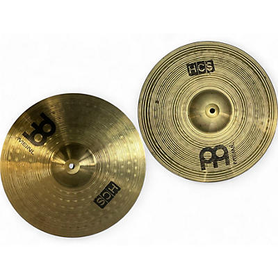 MEINL Used MEINL 14in HCS Hi Hat Pair Cymbal