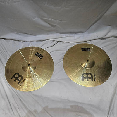 MEINL Used MEINL 14in HCS Hi Hat Pair Cymbal