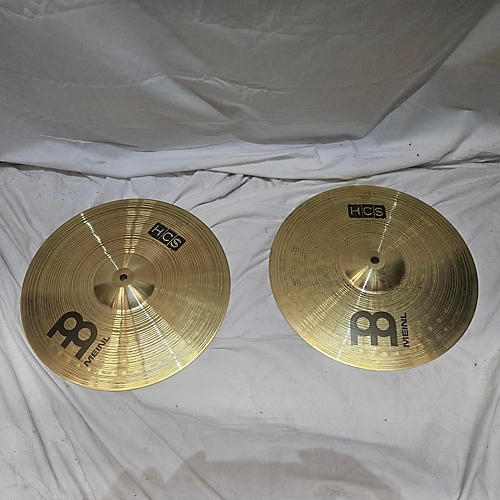 MEINL Used MEINL 14in HCS Hi Hat Pair Cymbal 33