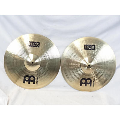 MEINL Used MEINL 14in HCS Hi Hat Pair Cymbal