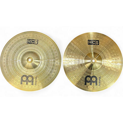 MEINL Used MEINL 14in HCS Hi Hat Pair Cymbal 33