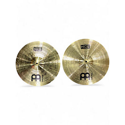 MEINL Used MEINL 14in HCS Hi Hat Pair Cymbal