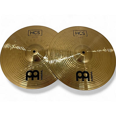 MEINL Used MEINL 14in HCS Hi Hat Pair Cymbal