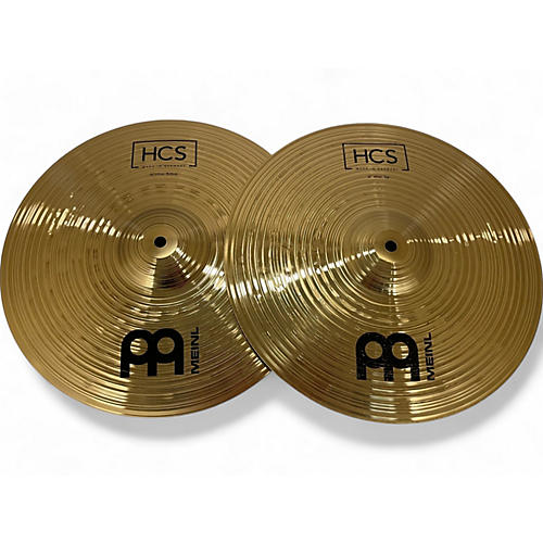 MEINL Used MEINL 14in HCS Hi Hat Pair Cymbal 33