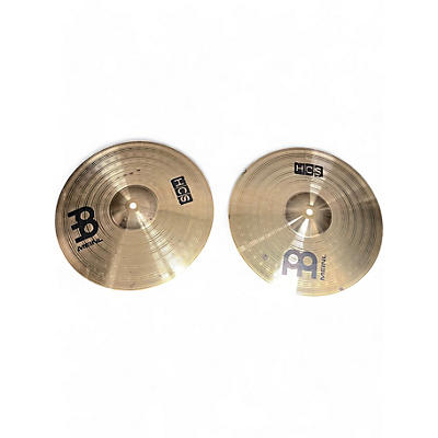 Used MEINL 14in HCS Hi Hat Pair Cymbal