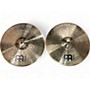 Used MEINL Used MEINL 14in HCS Hi Hat Pair Cymbal 33