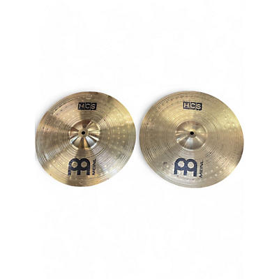 MEINL Used MEINL 14in HCS Hi Hat Pair Cymbal