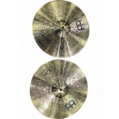 Used MEINL 14in HCS Hi Hat Pair Cymbal