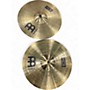 Used MEINL 14in HCS Hi Hat Pair Cymbal 33