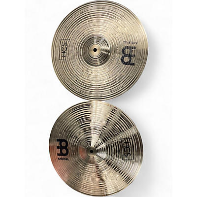 Used MEINL 14in HCS Hi Hat Pair Cymbal