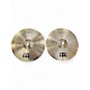 Used MEINL 14in HCS Hi Hat Pair Cymbal 33