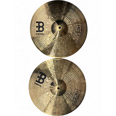 Used MEINL 14in HCS Hi Hat Pair Cymbal