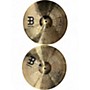 Used MEINL 14in HCS Hi Hat Pair Cymbal 33