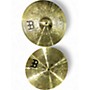 Used MEINL 14in HCS Hi Hat Pair Cymbal 33