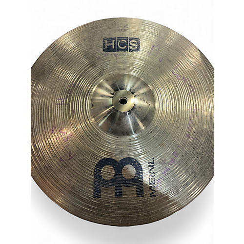 Used MEINL 14in HCS Hi Hat Pair Cymbal 33