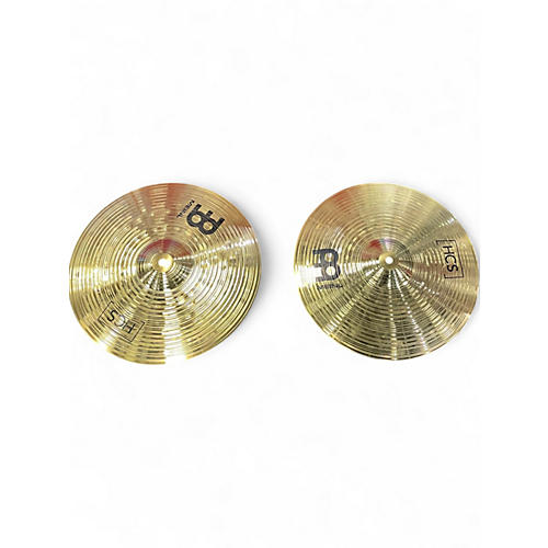 Used MEINL 14in HCS Hi Hat Pair Cymbal 33
