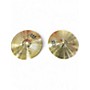 Used MEINL 14in HCS Hi Hat Pair Cymbal 33