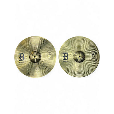 Used MEINL 14in HCS Hi Hat Pair Cymbal
