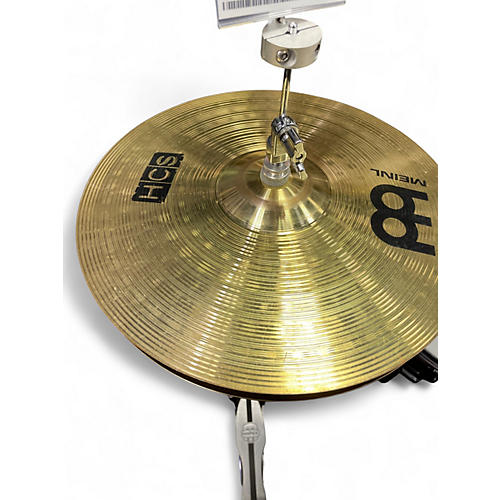 Used MEINL 14in HCS Hi Hat Pair Cymbal 33