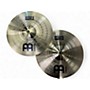 Used MEINL 14in HCS Hi Hat Pair Cymbal 33
