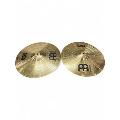 Used MEINL 14in HCS Hi Hat Pair Cymbal
