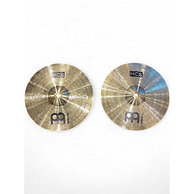 Used MEINL 14in HCS Hi Hat Pair Cymbal