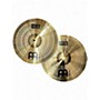 Used MEINL 14in HCS Hi Hat Pair Cymbal 33