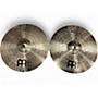 Used MEINL 14in HCS Hi Hat Pair Cymbal 33