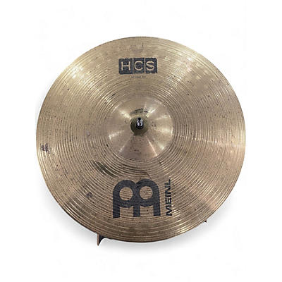 Used MEINL 14in HCS Hi Hat Pair Cymbal